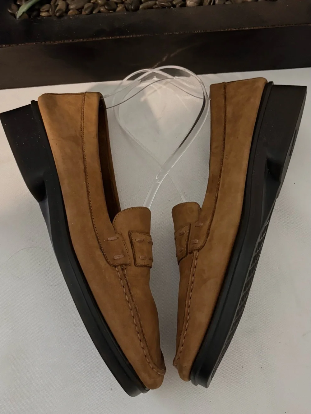 NEW Women’s AEROSOLES Tobacco  Suede Penny Loafers